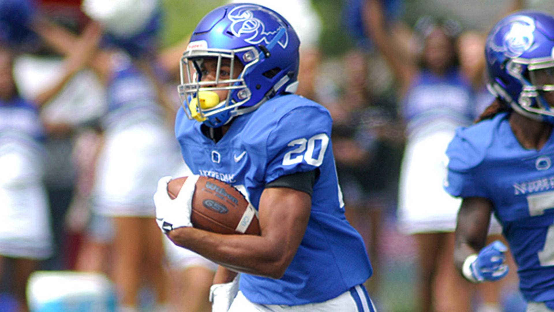 Notre Dame College's Jaleel McLaughlin is one of the nine finalists.