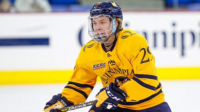 Odeen Tufto registered 12 points in earning college hockey top stars honors. 