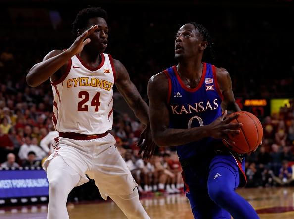 Kansas' Marcus Garrett 