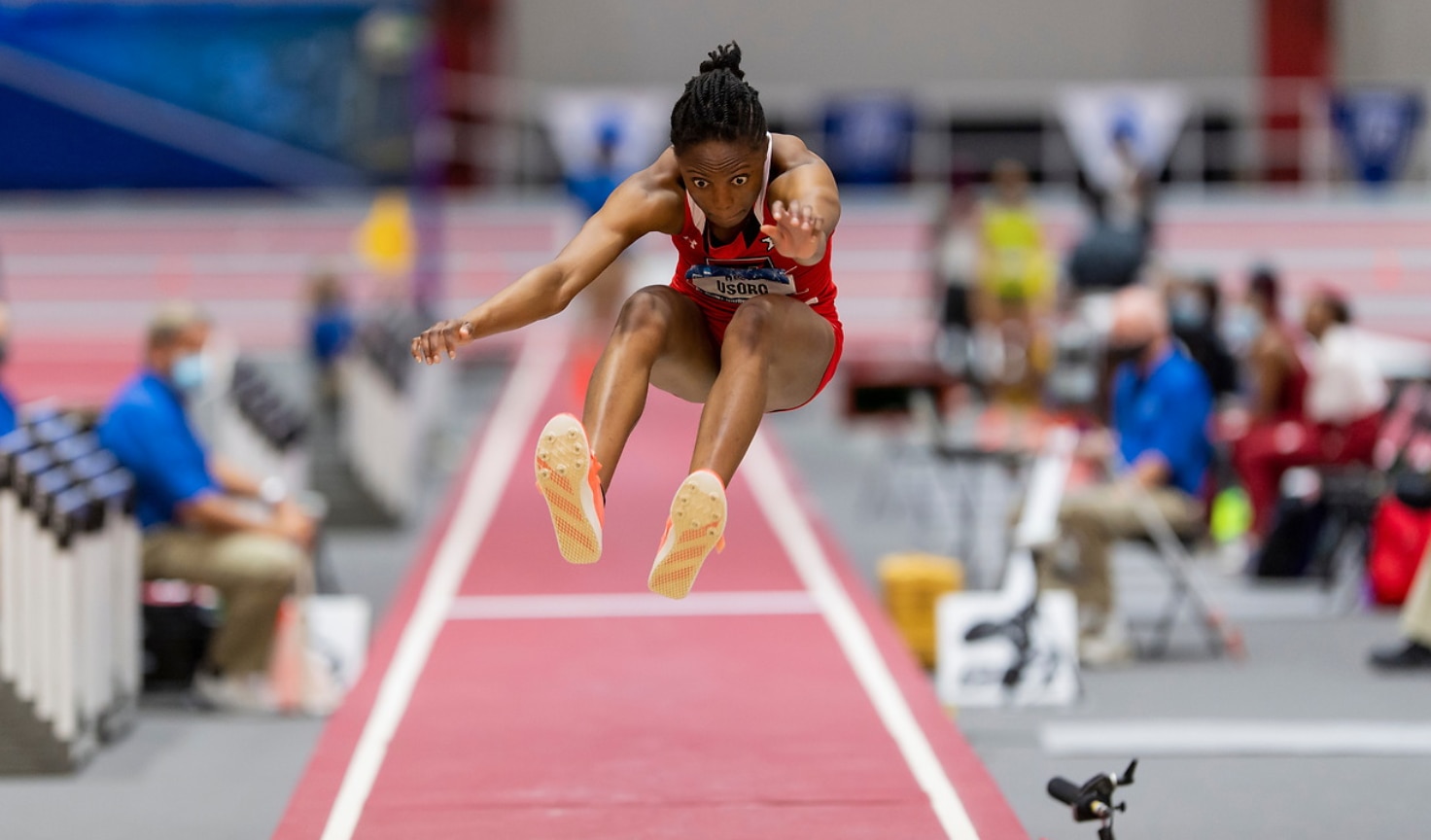 Texas Tech's Ruth Usoro.