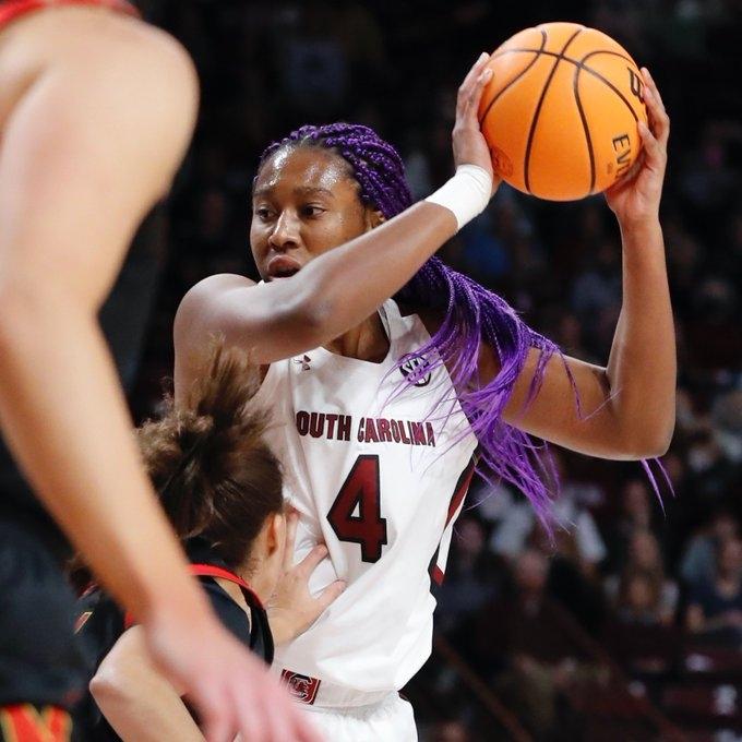 South Carolina's Aaliyah Boston 