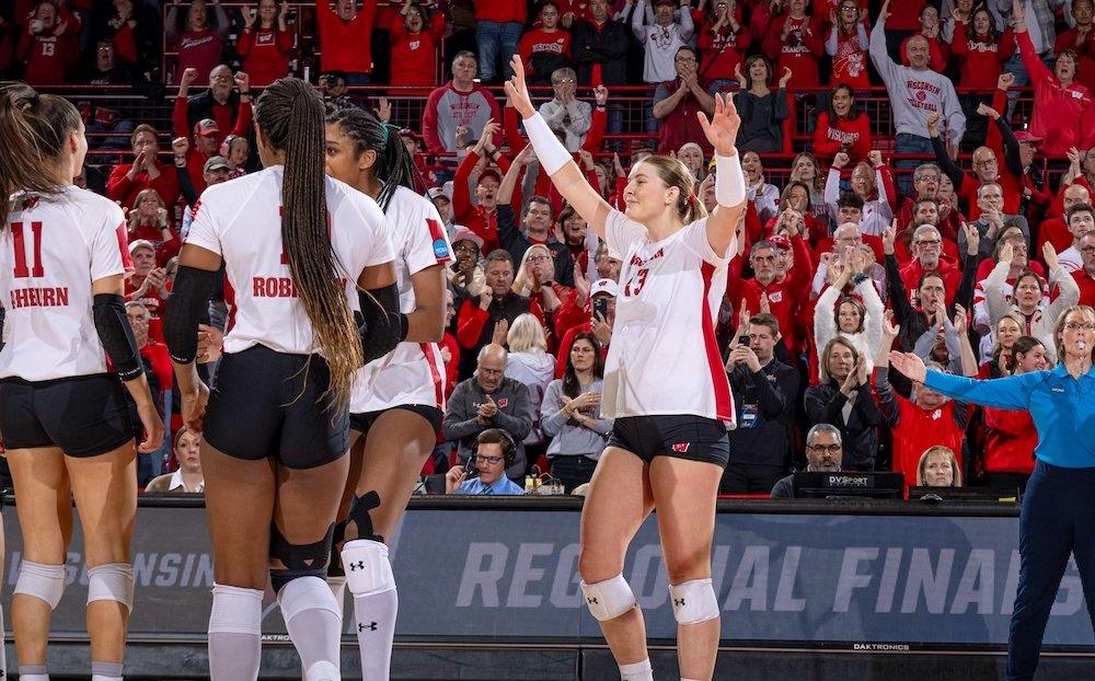 Sarah Franklin, Wisconsin volleyball