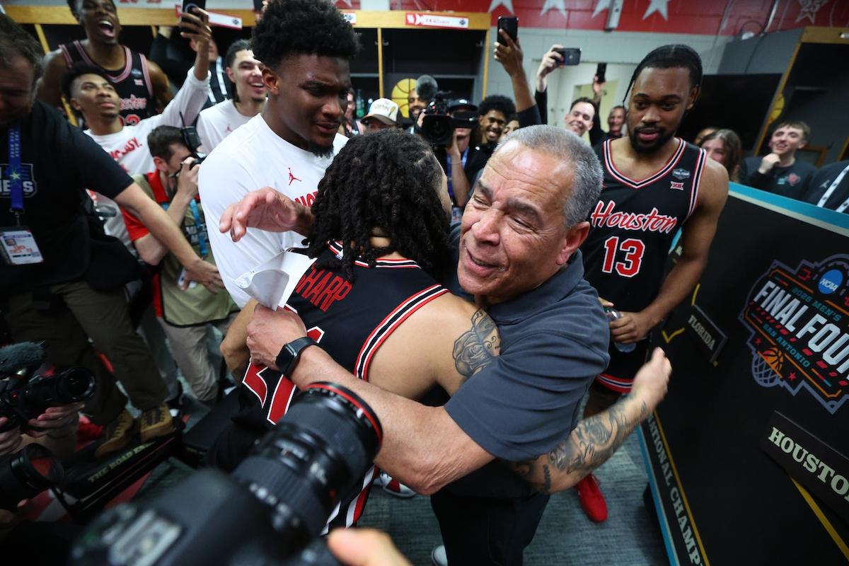 Houston Cougars celebrate