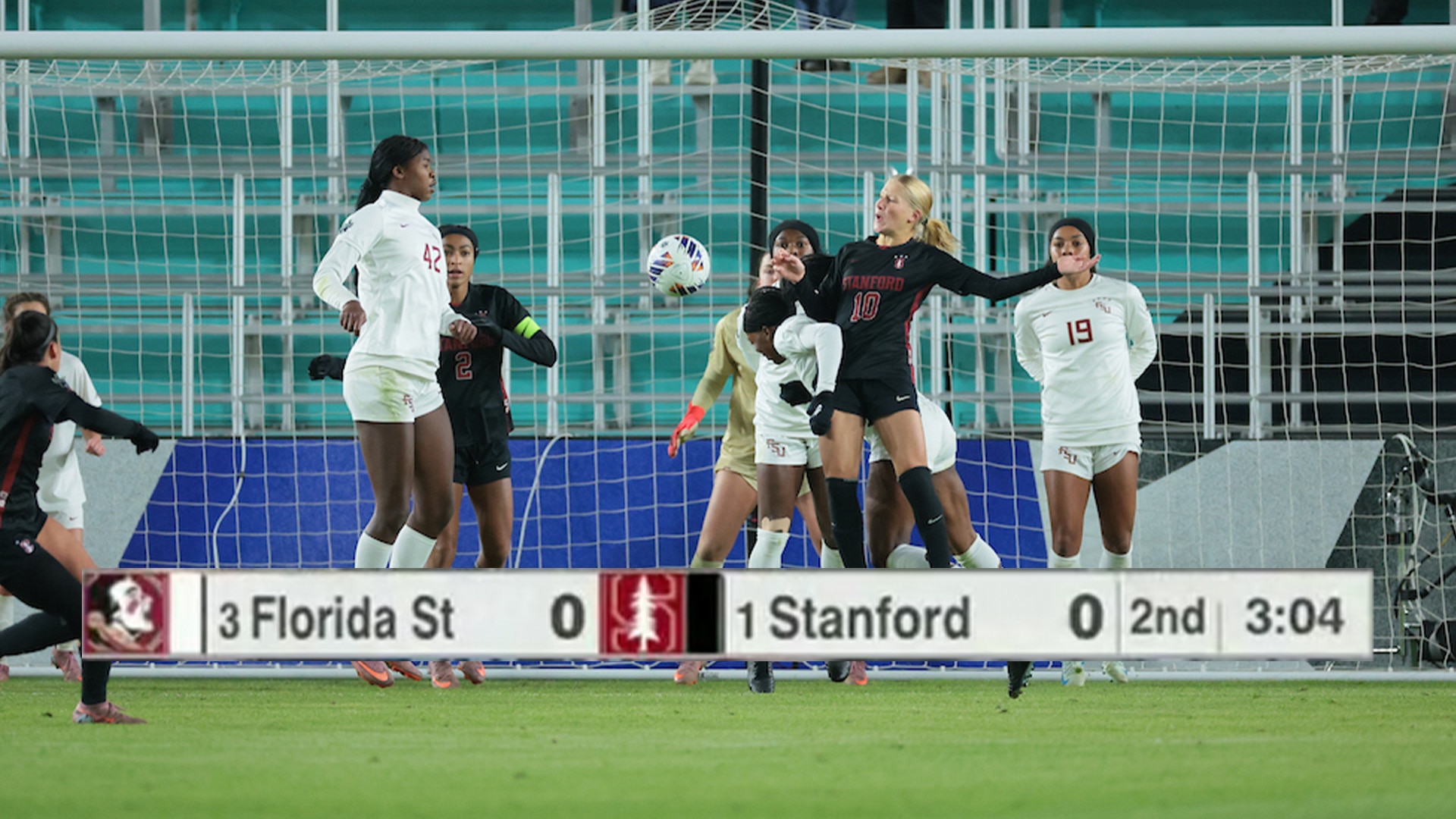 Florida State vs. Stanford soccer finish